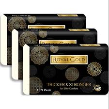 Royal Gold 3ply Tissue 50's×3 Soft Pack